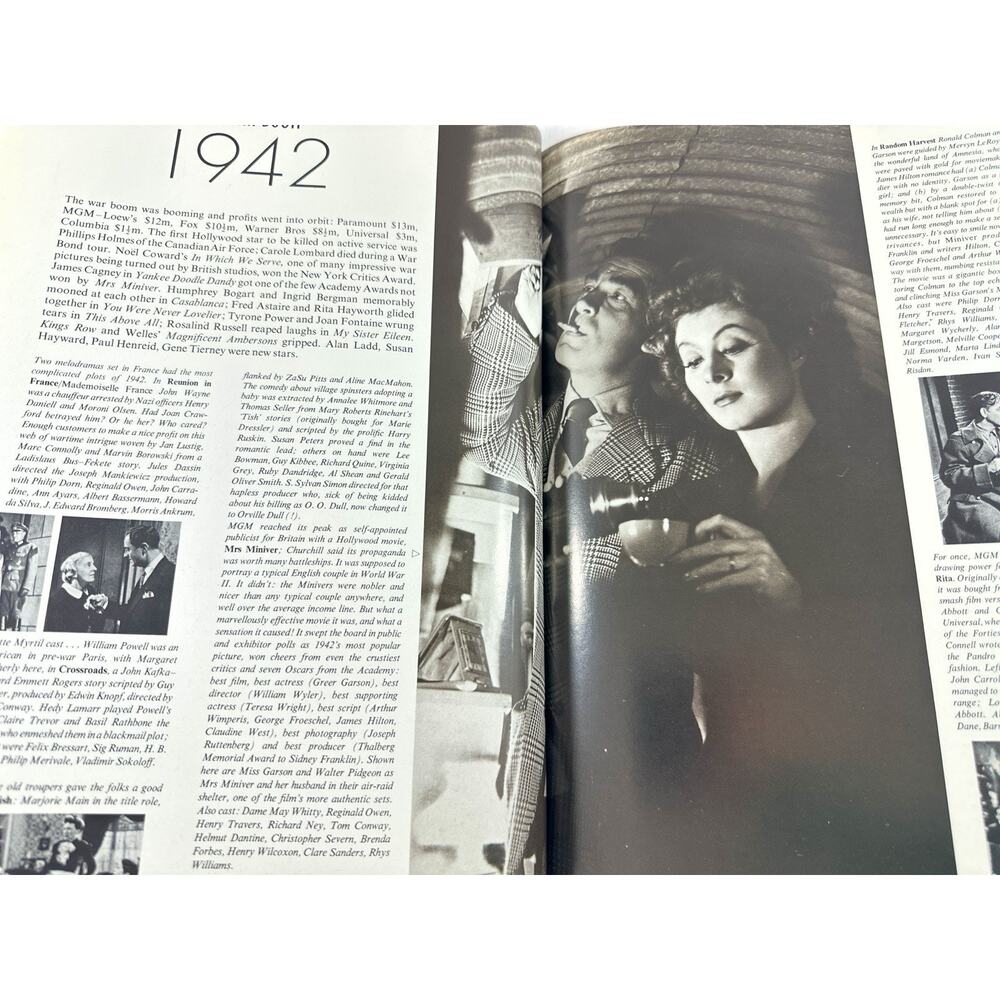 The MGM Story by John Douglas Eames - Hardcover Complete History Of Fifty Years - Picture 10 of 10